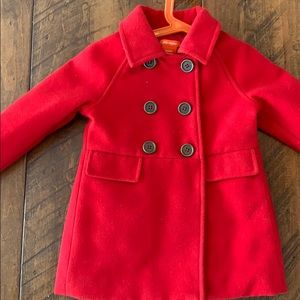 Toddler pea coat